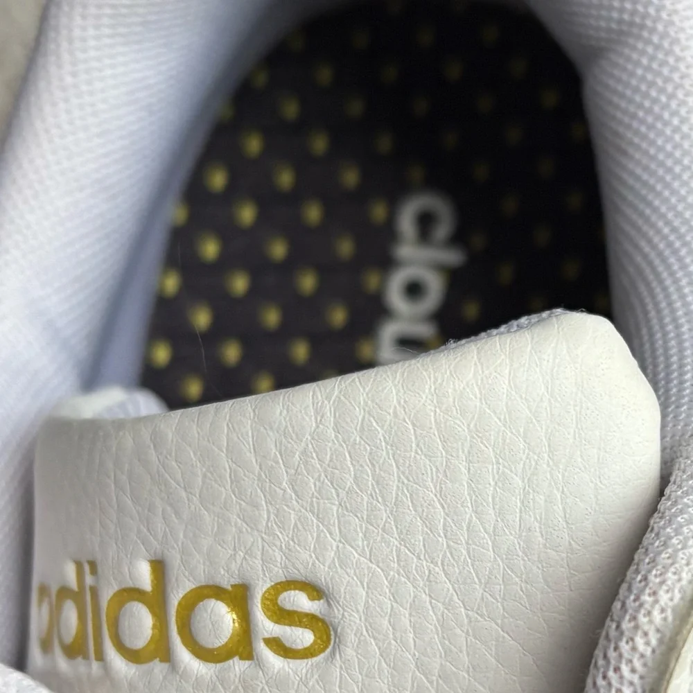 Adidas grand court 2.0 white sneakers size 6